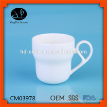 Plain Keramik Tassen mit benutzerdefinierten Logo